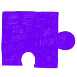 Blue puzzle